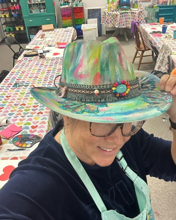 Painted Hat Class at JLN Studio